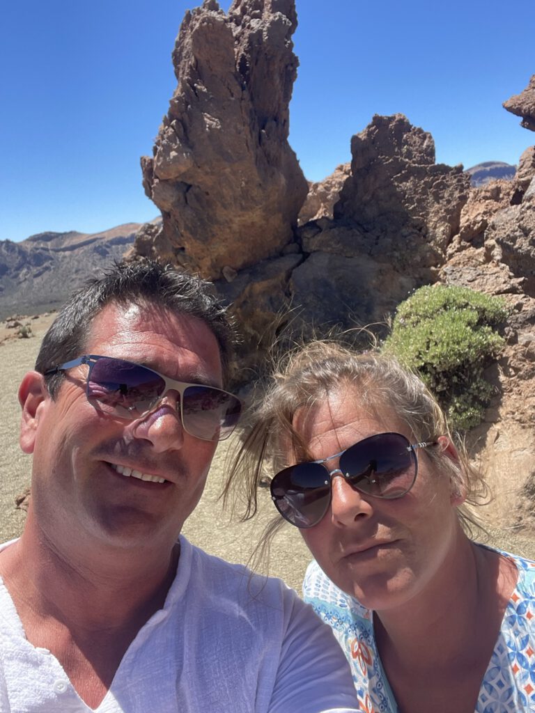 Steffi und Wolfgang auf Teneriffa