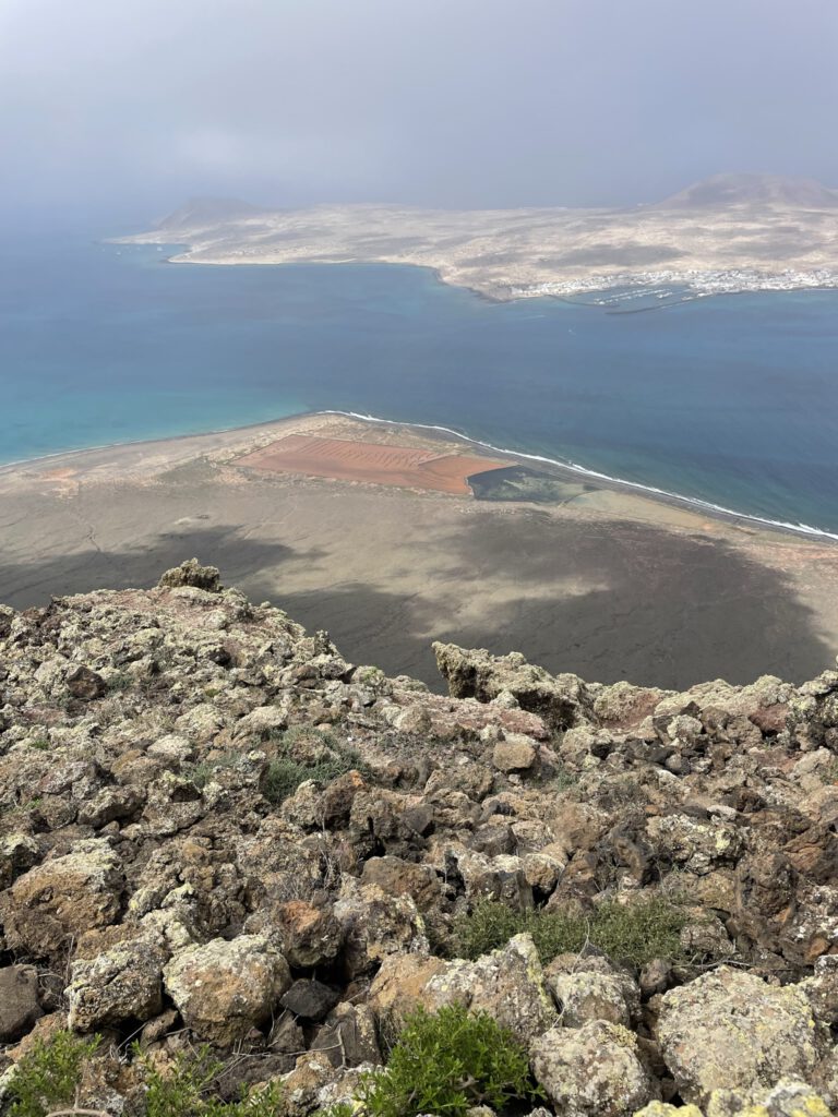 View from Mirador del Río to La Graciosa