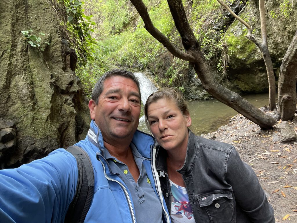 Hiking through the green north