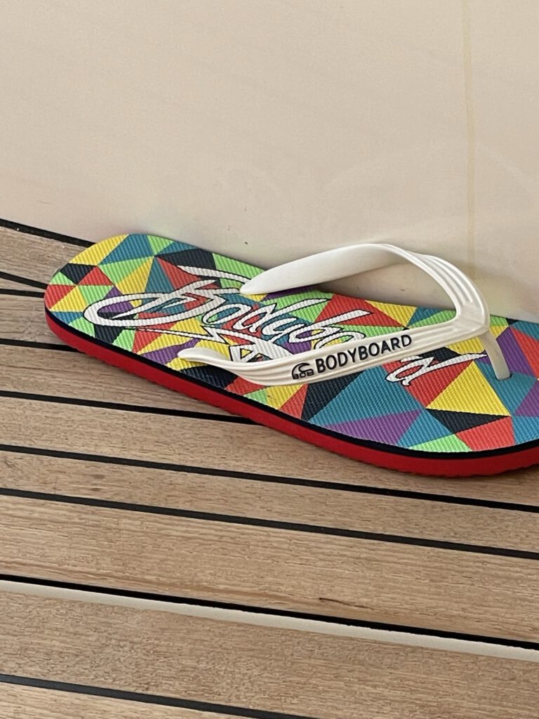 The famous flip-flops