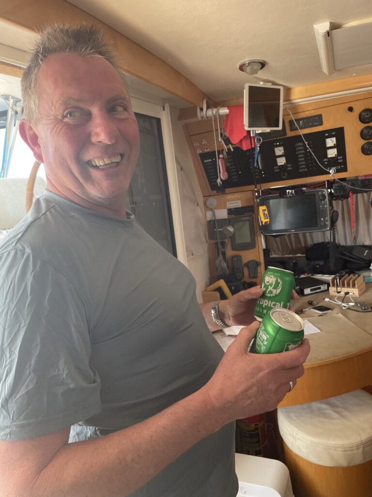 Norbert says: cheers on board!
