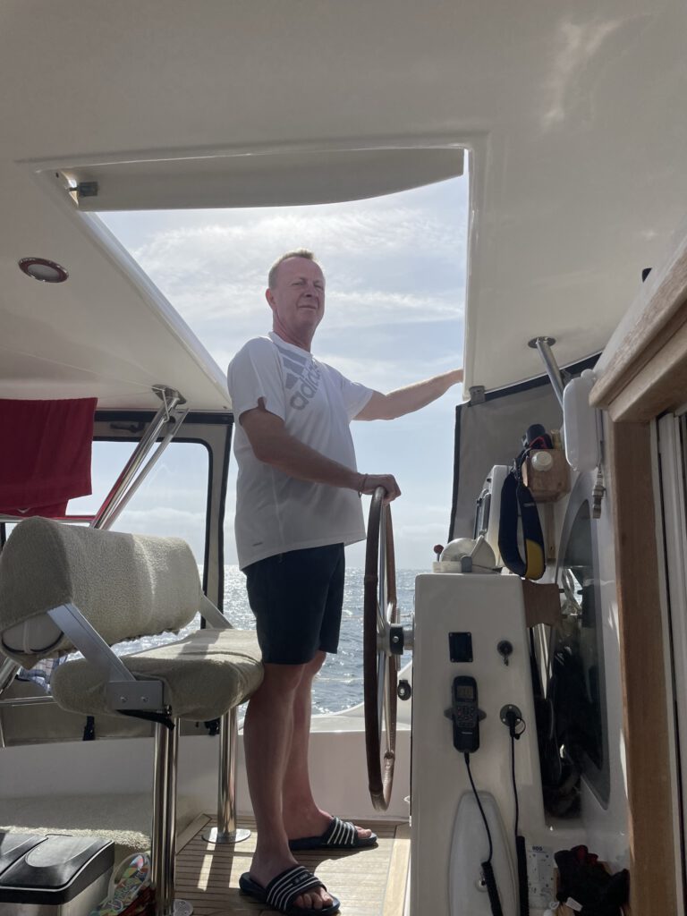 Michi at the helm of ME