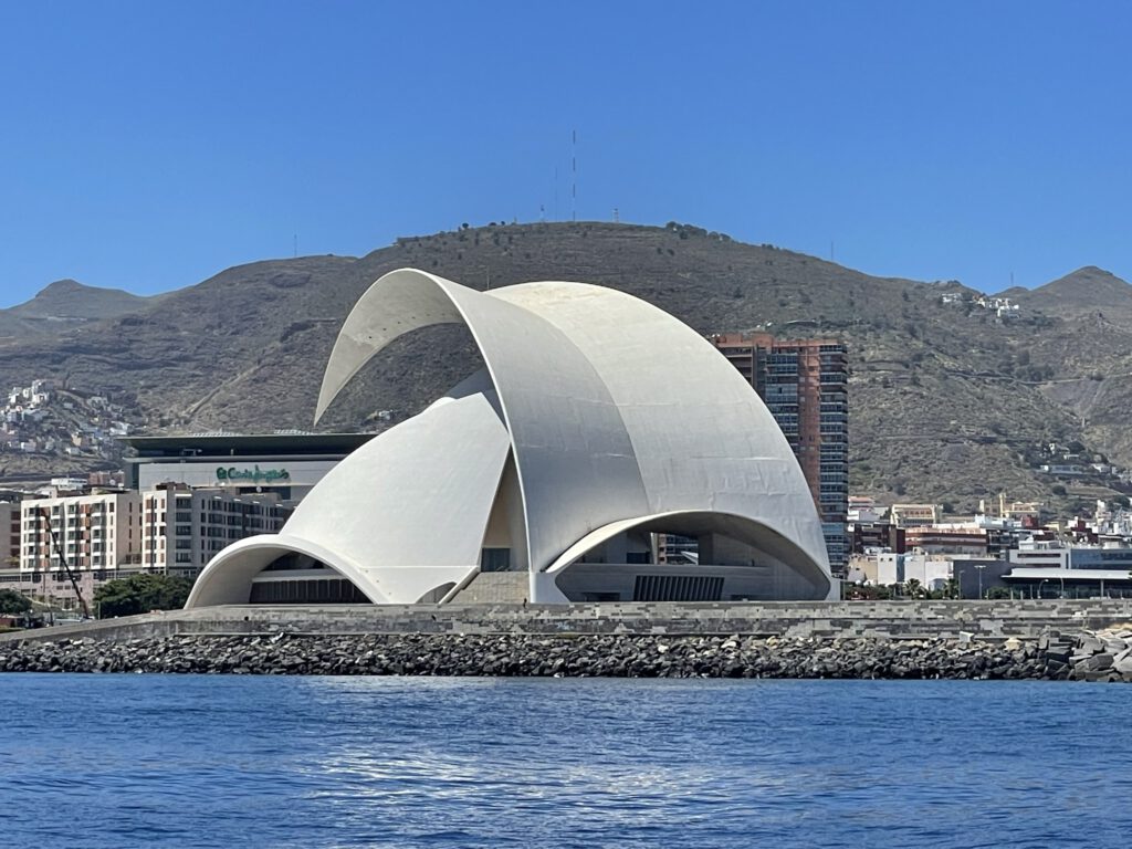 The Auditorio de Tenerife in Santa Cruz