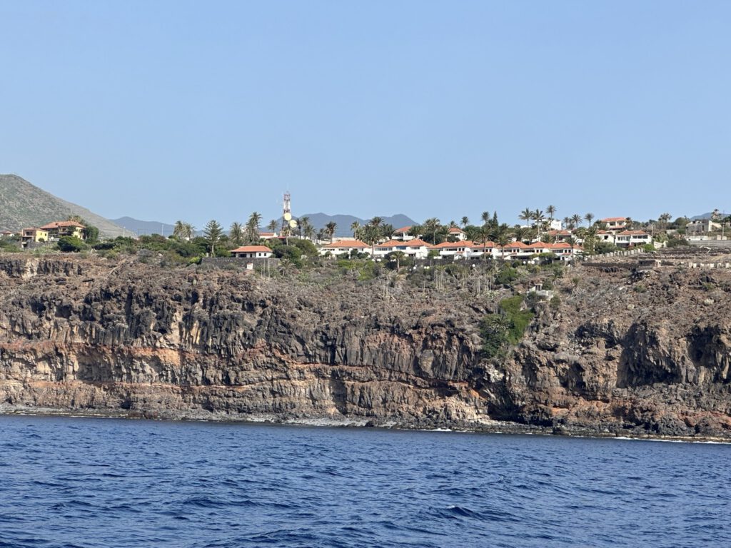 The cliffs of La Gomera